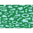 thumbnail image 1 of Ahgly Company Machine Washable Indoor Rectangle Transitional Turquoise Green Area Rugs, 8' x 10', 1 of 7