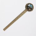 thumbnail image 2 of Starry sky plants Lace Bookmark in Antique Bronze: a Delightful Reading Accessory for Book Lovers, 2 of 5