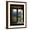 Brown Frame, variant on Art.com Outside View of Cypress Trees and Green Hills Through a Shabby Windows Photographic Print by ollirg, White Frame Wall Art, 23" x 29"