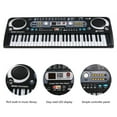 thumbnail image 4 of Piano 54 teclas instrumento de entretenimiento Musical Digital electrónico con micrófono USB, 4 of 9