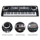 thumbnail image 3 of USB portátil de 61 teclas con Cable USB instrumentos de música órgano Digital eléctrico con de micrófono Baoblaze Teclado de piano digital, 3 of 8