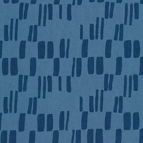 Cadet blue modern speck cotton linen Quarry Trail Robert Kaufman Sold by the Quarter Yard