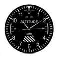 thumbnail image 1 of Altimeter Wall Clock Tracking Pilot Air Plane Altitude Measurement Modern Wall Watch Classic Instrument Home Decor, 1 of 6