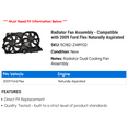 thumbnail image 2 of Radiator Fan Assembly - Compatible with 2009 Ford Flex Naturally Aspirated, 2 of 2