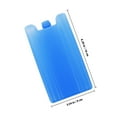 thumbnail image 2 of FUTUREORYY 2 Pcs Blocs Réfrigérants pour Glacières Bleus Étanches Réutilisables Blocs Réfrigérants pour la Conservation des Aliments et des Boissons, 2 of 6