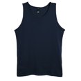 thumbnail image 4 of Mato & Hash Mens 100% Cotton Tank Top Shirt - Navy CA6100 M, 4 of 4