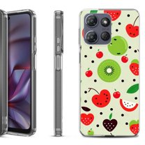Shockproof Protective Phone Case for Motorola Moto G Play 2026, by OneToughShield - Fruit Mix