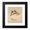 thumbnail image 2 of Kubo Shunman 20x22 Black Modern Framed Museum Art Print Titled - The Painting Manual of Flock of Butterflies (Gunchō&nbsp;Gafu) 3 (1810s), 2 of 5