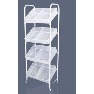 Floor Standing Poster Display Rack with Poster Bin Storage | 10 Swing  Panels with 2-Sided Viewing