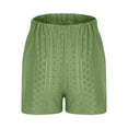 thumbnail image 5 of Kaemgyyd Women Pajama Shorts Breathable High Waisted Slim Sleep Shorts Trendy Hollow out Summer Shorts for Yoga Running, 5 of 6