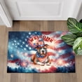 thumbnail image 4 of Pitbull Patriotic Welcome for 4Th of July Independence Day Doormat Terrier Dog Lover Indoor Outdoor Welcome Mat - 00010, 4 of 5