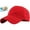 (classic) Red, variant on Kids Junior Size Cotton Baseball Cap Adjustable Dad Hat Youth