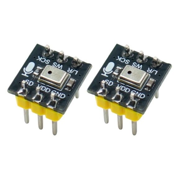 Wide-Range INMP441 Microphone Module, Low Power Design for Electronics Projects & Conference Systems