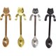 thumbnail image 1 of 4PCS Stainless Steel Cute Mini Cat Spoon for Tea, Coffee, Dessert, Sugar, Ice Cream, etc (11.5cm/4.5inch), 1 of 5