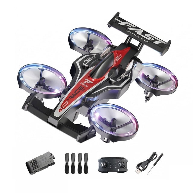 Avión RC de control remoto, cuadricóptero, regalo ligero, único y divertido, juguete volador para adolescentes, principiantes, niños y niñas. Blanco