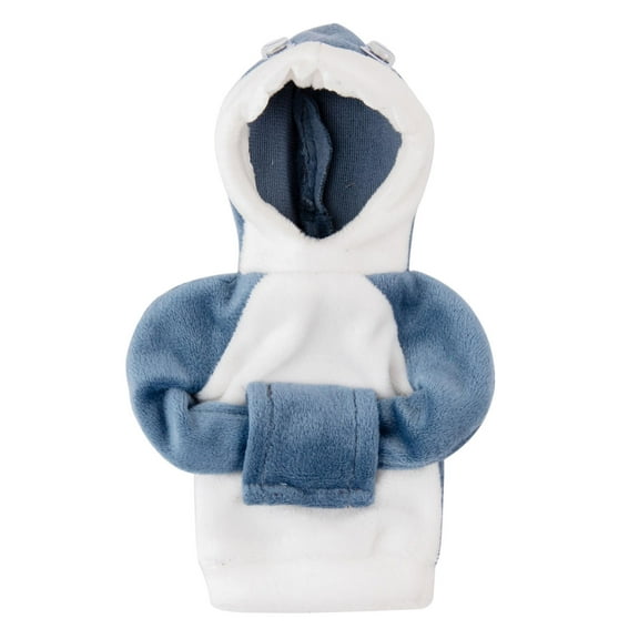 Mini Gear Stick Car Shifter Hoodie Car Gear Knob Cover Funny Cute Sweatshirt Sweater Automotive Interior Accessories