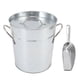 thumbnail image 2 of Cubo de Hielo Con Cuchara, Contenedor de Almacenamiento con Asa y Tapa, Contenedor Enfriador de Cerveza para Bar, Hogar, Bares, Fiestas, Eventos, 2 of 7