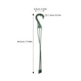 thumbnail image 2 of Worgeous 5-Pack Plastic Hanging Basket Hooks for Flower Pots, Planter Holders, Outdoor Plant Hangers, and Easy to Use, 2 of 8