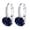Blue, variant on Cut Created Blue Sapphire Stud Earrings for Women, September Birthstone Crown Setting, Elegant Gemstone Jewelry Gifts for Women, Perfect for special occasion