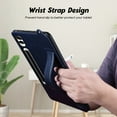 thumbnail image 5 of Slim Case for Samsung Galaxy Tab S10 Ultra / Galaxy Tab S9 Ultra 14.6 Inch, Shockproof Hand Strap Stand Lightweight Bumper Thin Cover for Galaxy Tab S10 Ultra 5G/ S9 Ultra X910 X920,Blue, 5 of 7