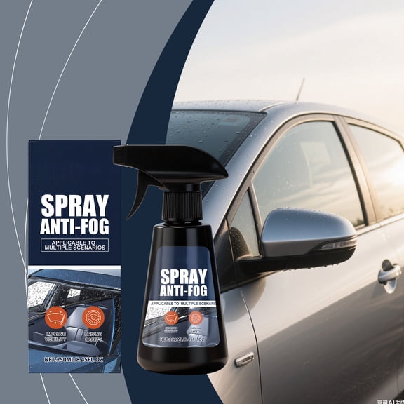 Car Rain Repellent Spray 250ml,Anti-Fog and Waterproof for Windshield and Windows,Long-Lasting Protection,Easy Application for Cars,Trucks,and SUVs