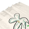 thumbnail image 4 of YFYANG Waterproof Bathroom Shower Curtain, Beige Abstract Line Flowers Shower Curtain Set with Hooks, Home Bathroom Tub Decor - 72 "x72", Iron Hooks, 4 of 6