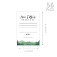 thumbnail image 5 of Koyal Wholesale Woodland Forest Theme Wedding Advice & Well Wishes Guest Book Cards for Bride and Groom, 56 Pack, 5 of 5