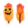 thumbnail image 2 of Cififendec Halloween Handheld Candy Grab Bag, 15.35"×5.51", Pumpkin Print Goodie Pouch for Neighborhood Parade Yard Sidewalk Spooky Season Accent, 2 of 5