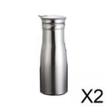 thumbnail image 1 of Jarra de agua,Tetera y jarra de agua de acero inoxidable,Jarra grande para tetera,cafetera,té helado,Jarra de agua caliente y bebidas frías de 1000 ml,Hervidor de agua, 1 of 8