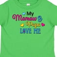 thumbnail image 4 of Inktastic My Mamaw and Papa Love Me with Hearts Boys or Girls Toddler T-Shirt, 4 of 5