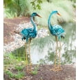 thumbnail image 2 of 35” Blue Heron Statue Pair, 2 of 3