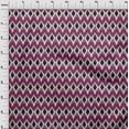 thumbnail image 3 of oneOone Viscose Chiffon Fabric Geometric Ikat Printed Craft Fabric BTY 42 Inch Wide, 3 of 4