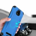 thumbnail image 3 of For Boost SCHOK Volt SV55 Tough Shockproof Hybrid Case Cover - Blue, 3 of 4