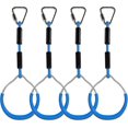 thumbnail image 1 of Anillos de escalada para niños columpio multifunción con carga máxima plástico 120 kg azul 4 piezas TUNC Sencillez, 1 of 5