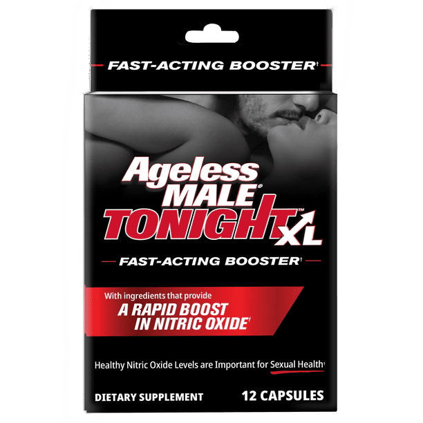 Ageless Male Tonight XL - Rapid Nitric Oxide Booster for Sexual Health
