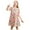 Pink, variant on Ketyyh-chn99 Summer Dresses for Girls 2025 Girls Dress with Shorts Casual Summer Spaghetti Straps Romper Dresses with Pockets for Kid Size for 3-4 Years,Beige