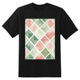 thumbnail image 2 of Plus Size Shirt for Women Black Tops for Women Short Sleeves Shirt for Women Lattice Pattern T Shirt Crewneck Shirt for Women XL, 2 of 5