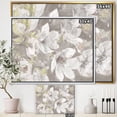 thumbnail image 2 of Beige And Brown Blossiming Flowers - Farmhouse Framed Canvas, 2 of 3