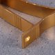 thumbnail image 4 of GOOHOCHY 2 soportes de varilla de montaje en techo de aleación de aluminio grueso para cortinas de aluminio con tornillos (dorado), 4 of 8