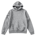 thumbnail image 4 of HCYSFG Cheetah Print Tops For Women Leopard Print Hoodies Drop Shoulder Long Sleeve Loose Fit Ribbed Cuffs Everyday Pullover Sweatshirts, 4 of 4