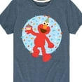 thumbnail image 3 of Sesame Street - Elmo Confetti Cupcake - Toddler and Youth Short Sleeve Graphic T-Shirt, 3 of 5