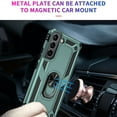 thumbnail image 3 of Dteck for Samsung Galaxy S24 Plus 5G Case Military Grade Drop Heavy Duty Silicone Rugged Shockproof Protective Cover with Ring Kickstasd, Darkgreen, 3 of 7
