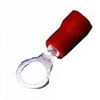 Morris Products 01014 Vinyl Insulated Ring Terminals - 22-16 Wire, No. 8 Stud, Pack Of 25