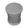 thumbnail image 4 of Monarch Specialties - Table D'Appoint, 25"H, Intérieur Ou Extérieur, Table D'Appoint, Bout, Chambre À Coucher, Salon, Table De Nuit, Rond, Gris, Contemporain, Moderne, 4 of 5