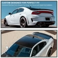 thumbnail image 2 of Spec-D Tuning Matte Black Factory Style Rear Trunk Spoiler Wing Compatible with 2015-2021 Dodge Charger, 2 of 7