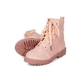 thumbnail image 4 of Women Glitter Encrusted Lace Up Combat Bootie - IA26 By Cape Robbin Collection, 4 of 6