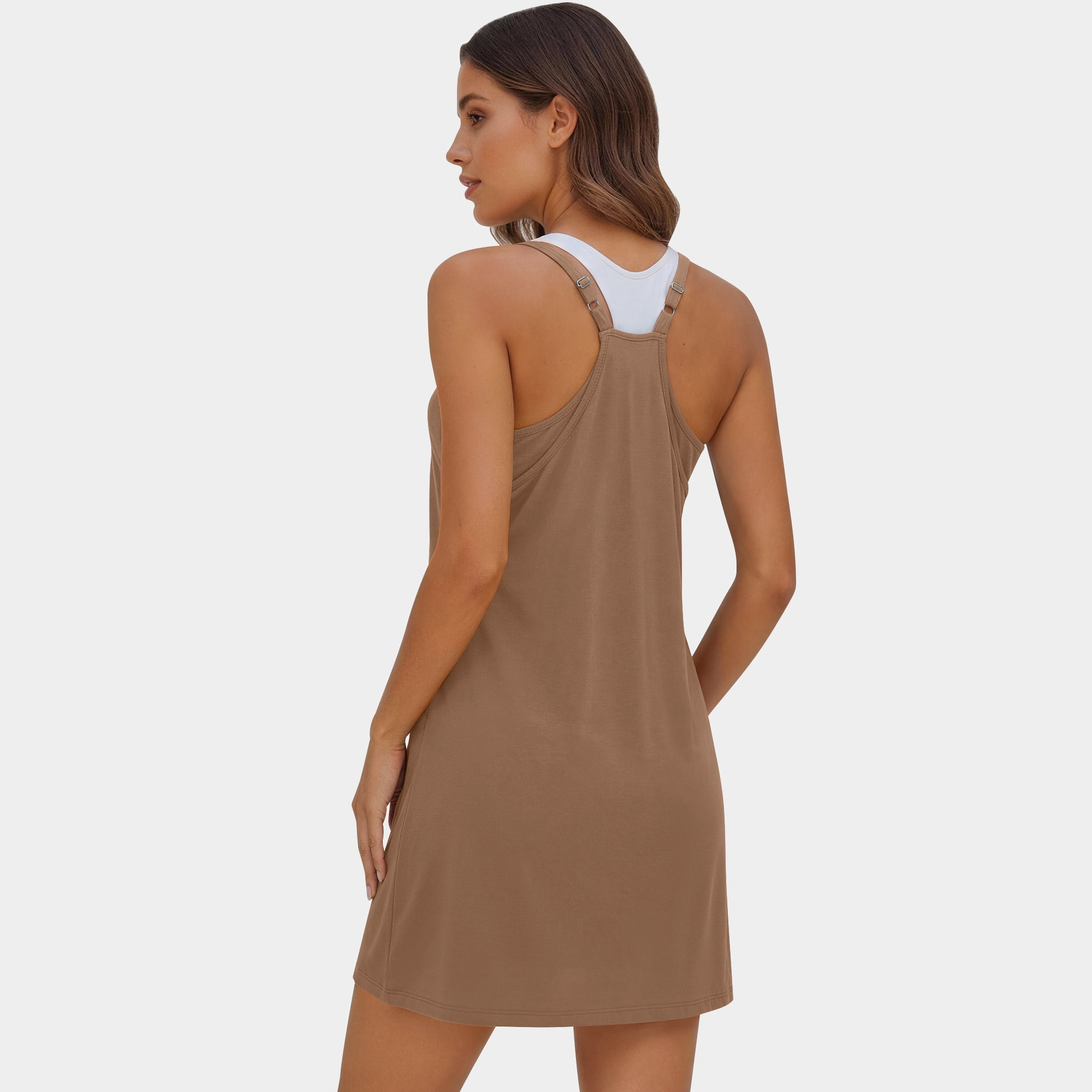 Rosvigor Women Workout Dresses Tennis Athletic Dress Built in Shorts Sundress Women Casual Dress Summer Travel Vacation