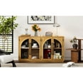 thumbnail image 2 of Arched Cabinet Design - Cable Management Convenience - Living Room Decor - Distinctive Storage Unit, 2 of 7