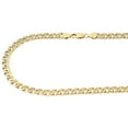 thumbnail image 3 of 10K Yellow Gold 6MM Double Cuban Curb Italian Link Chain Necklace 20 Inch, 3 of 5