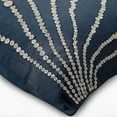 thumbnail image 2 of Euro Sham Cover, Midnight Blue Euro Pillow Shams 26x26 inch (65x65 cm), Silk European Sham&nbsp;Covers, Abstract, Mother Of Pearl, Modern European Shams - Blue Moon, 2 of 3